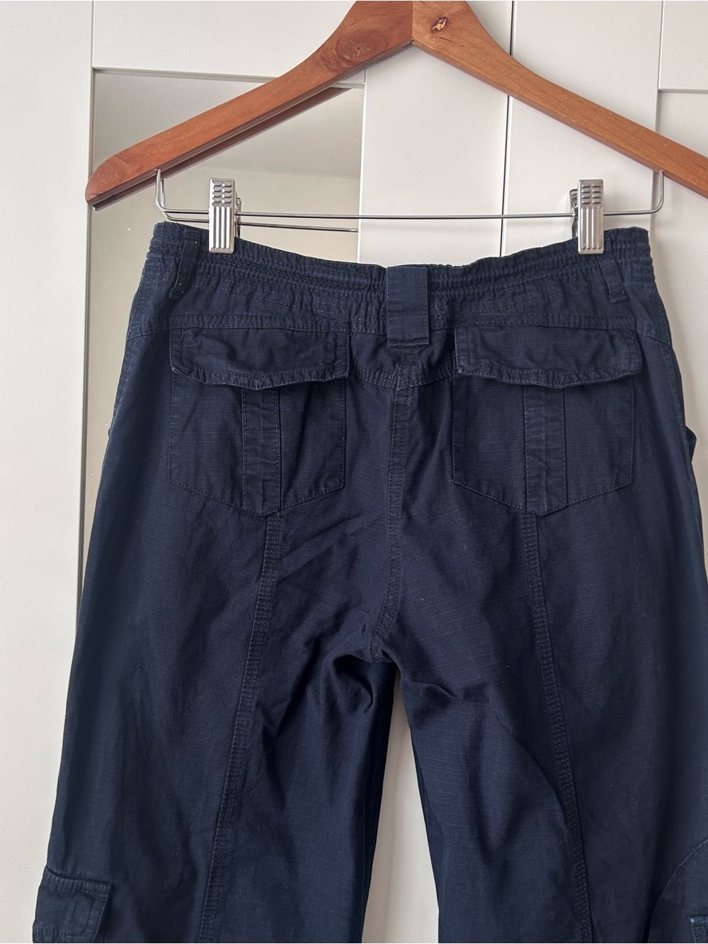 Brandy Melville navy Kim cargo pants - Picture 3 of 7